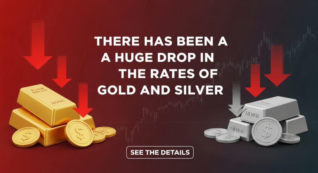 silver and gold rate today
