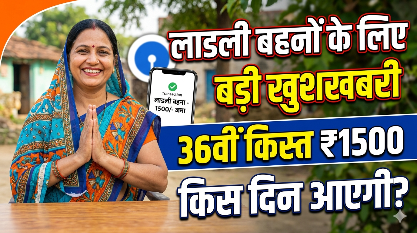 ladli behana yojanan 36 installment date