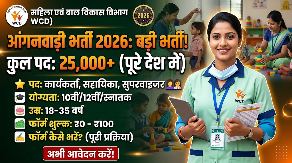 anganwadi vacancy 2026